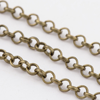 Iron Rolo Chains X-CH-S068-AB-FF-1