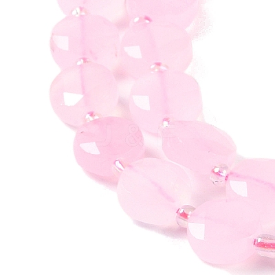 Natural White Jade(Dyed) Beads Strands G-N342-08-1