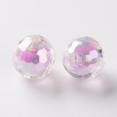 Transparent Acrylic Beads TACR-S152-14B-A03-1