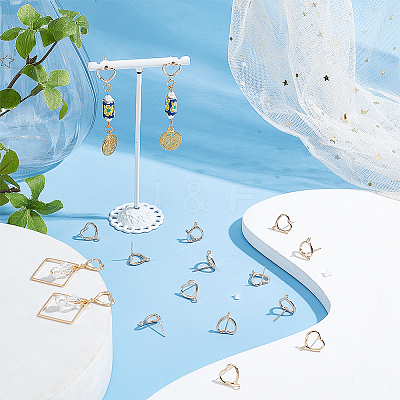 Brass Stud Earring Findings FIND-BC0003-69-1