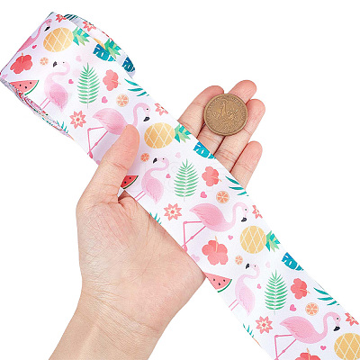 10 Yards Printed Polyester Ribbon OCOR-GF0002-47C-1
