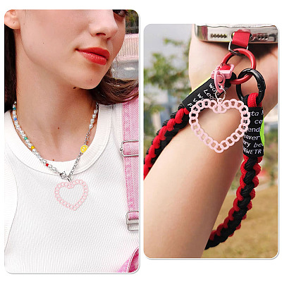 10Pcs Spray Painted Alloy Pendants FIND-TA0010-47B-1