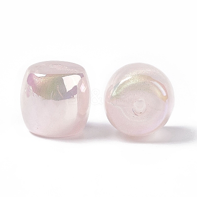 Opaque Acrylic Beads OACR-C009-01A-1
