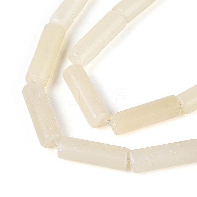 Natural White African Opal Beads Strands G-T141-72A-1