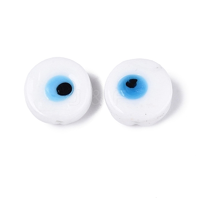 Handmade Evil Eye Lampwork Beads LAMP-N040-01A-1