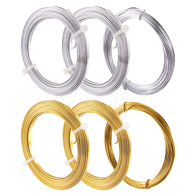 Flat & Round Aluminum Craft Wire AW-TA0001-02-1