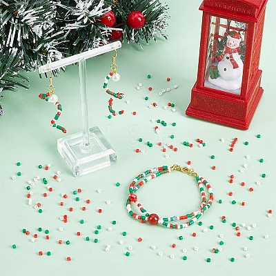 2 Strands Handmade Lampwork Beads Strands LAMP-NB0002-08A-1