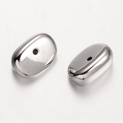 Oval CCB Plastic Beads CCB-J033-04P-1