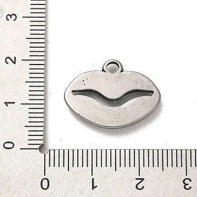 Non-Tarnish 304 Stainless Steel Pendants STAS-Q316-03P-1