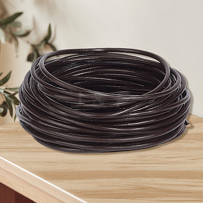 10M Round Cowhide Leather Cord WL-CL0001-32B-02-1
