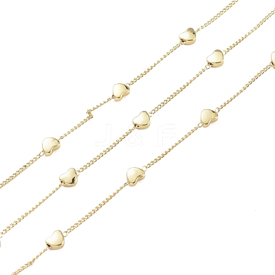 Handmade Brass Twisted Chains X-CHC-I006-06G-1