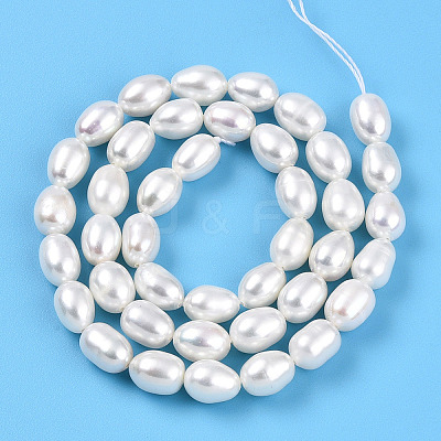 Natural Cultured Freshwater Pearl Beads Strands PEAR-N012-AA-01-1
