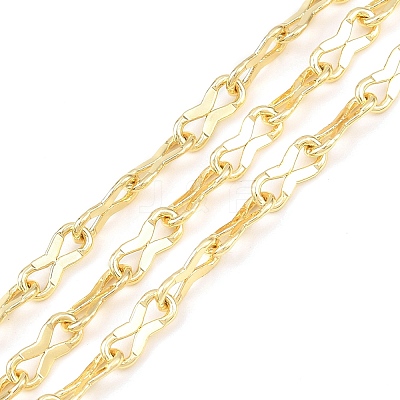 Brass Dapped Chains CHC-P017-02G-1