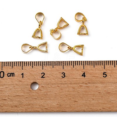Brass Ice Pick Pinch Bails LS-X-KK-KK06-G-1