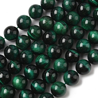 Natural Tiger Eye Beads Strands G-G544-12mm-03-1