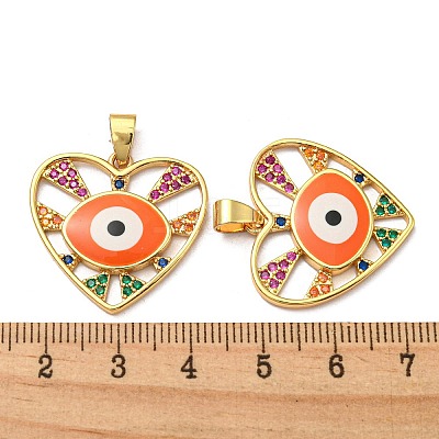 Real 18K Gold Plated Brass Pendants KK-L209-011G-02-1