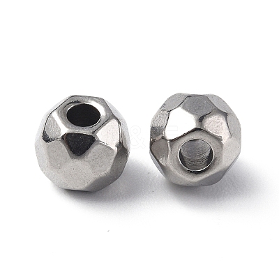 Non-Tarnish 201 Stainless Steel Beads STAS-G298-08C-P-1