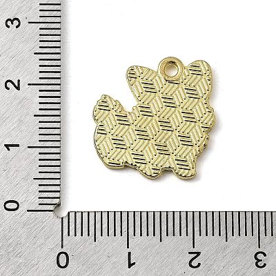 Golden Plated Alloy Enamel Pendants LS-ENAM-L049-01G-02-1