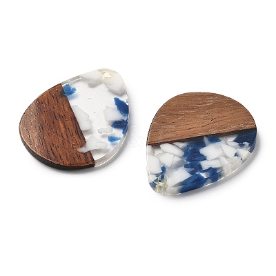 Resin and Walnut Pendants FIND-R051-04D-1
