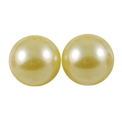 10000pcs ABS Plastic Imitation Pearl Cabochons SACR-S738-4mm-Z22-1