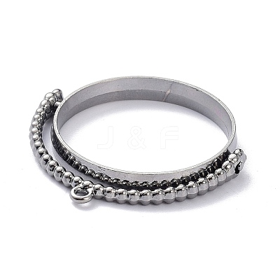 Alloy Open Back Bezel Pendants PALLOY-Z003-12B-1