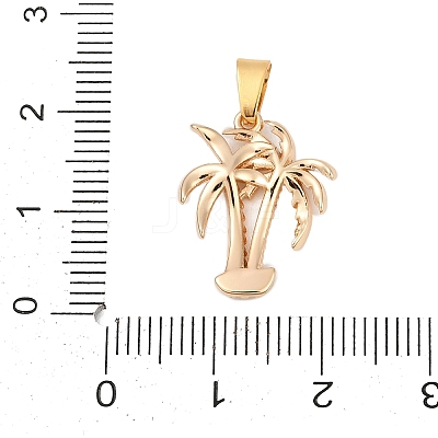 Brass Pendants KK-Q096-11G-1
