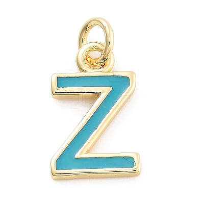 Rack Plating Brass Pendants KK-C065-03Z-G-1