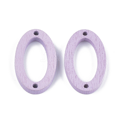 Painted Poplar Wood Links WOOD-S045-069H-1