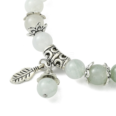 Natural Quartz Bead Stretch Bracelets BJEW-TA00400-1