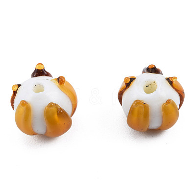 Handmade Lampwork Beads Strands LAMP-N021-44C-1