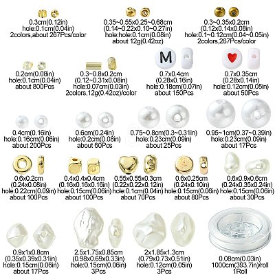 DIY Bracelets Jewelry Making Kit DIY-FS0005-96C-1
