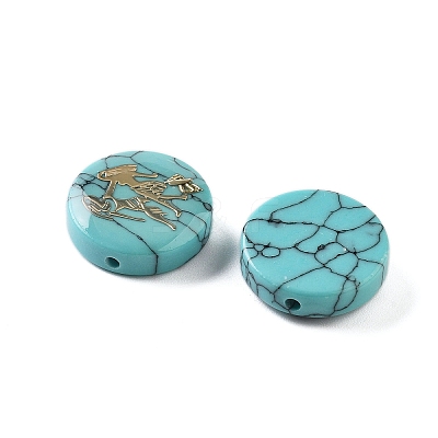 Synthetic Turquoise Beads G-F775-C05-1