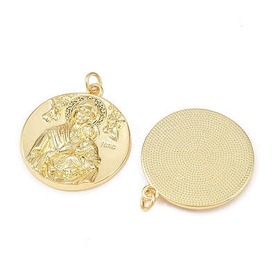 Brass Pendants KK-P339-01C-G-1