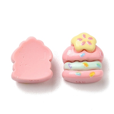 Opaque Resin Imitation Food Cabochons X1-RESI-K027-12-1