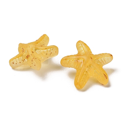 Opaque Acrylic Beads OACR-H056-02I-1