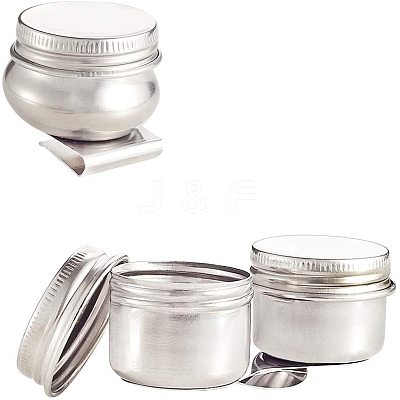 Stainless Steel Colour Modulation Bead Containers CON-PH0012-03-1