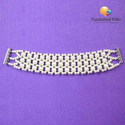 Eco-Friendly Dyed Glass Pearl Round Beads HY-PH0011-02-6mm-1