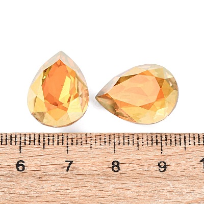 Imitation Austrian Crystal Glass Rhinestone RGLA-K011-13x18-001SH-1