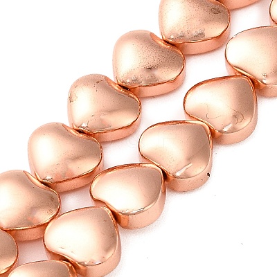 Electroplate Glass Beads Strands EGLA-H109-12-02-1