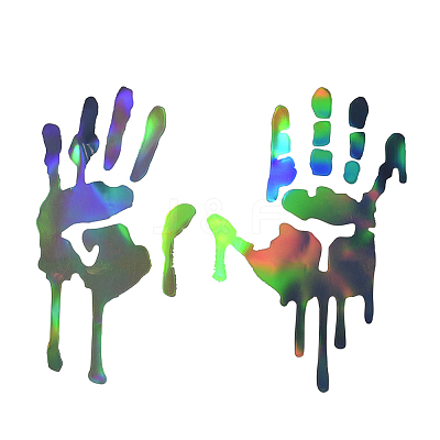 Car Decals- 1 Pcs Hand Car Hood Sticker ST-F711-1-1