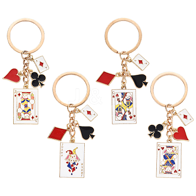 Alloy Enamel Keychain KEYC-YW00164-01-1