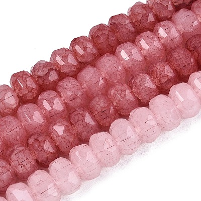 Imitation Jade Crackle Glass Beads Strands LS-GLAA-N068-01A-A04-1