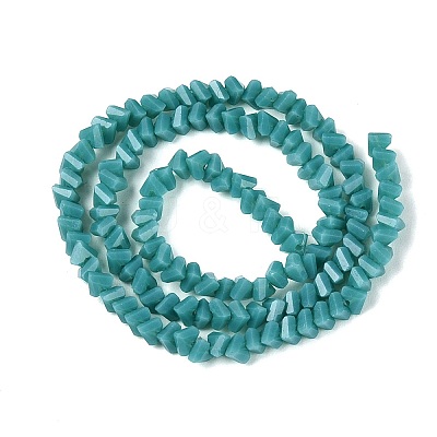 Opaque Glass Beads Strands GLAA-N019-3mm-19-1