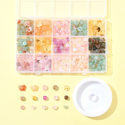 DIY Acrylic Beads Bracelets Making Kits DIY-FS0008-20-1