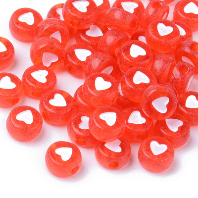 Transparent Acrylic Beads TACR-S150-05A-06-1