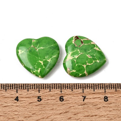 Dyed Synthetic Turquoise Heart Love Stone GG-CBAFDA5-03H-1