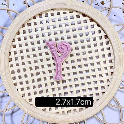 Computerized Embroidery Cloth Self Adhesive Patches FIND-TAC0002-01Y-1