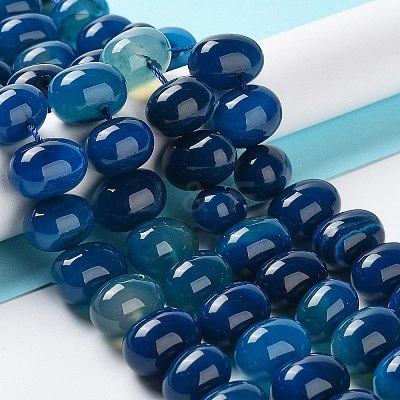 Natural Agate Beads Strands G-G021-03A-07-1