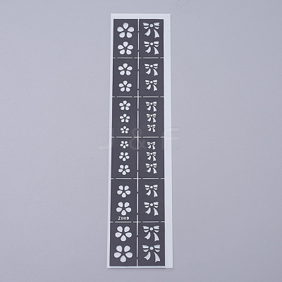 Self Adhesive Nail Art Stickers AJEW-TA0002-A15-1