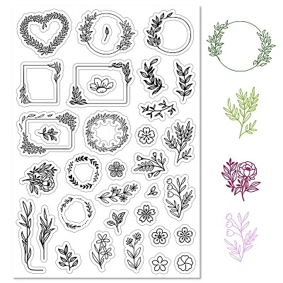 Custom PVC Plastic Clear Stamps DIY-WH0439-0015-1